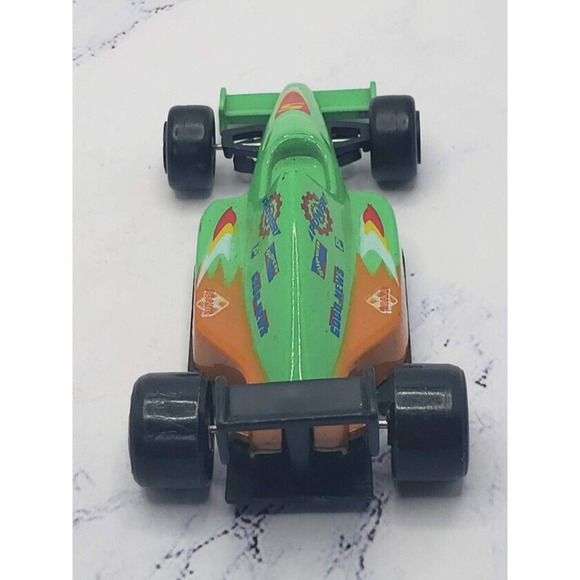 Vintage Retro Green Indy Racing Car Hot Rod Collectible Green Good - Picture 6 of 7